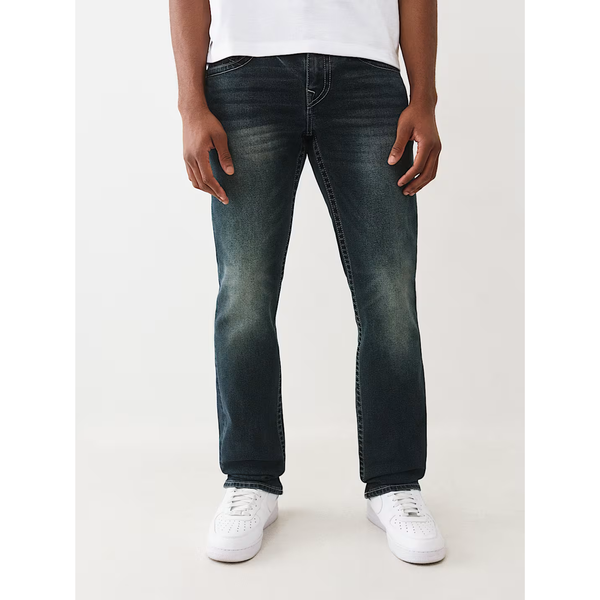 Ricky Lurex Warped Horseshoe Logo Jean