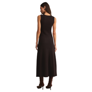 Elba Midi Ribbed Sweater Dress