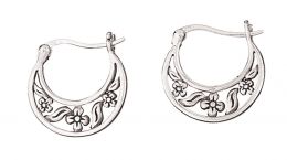 Petite Hinge Flower Hoop