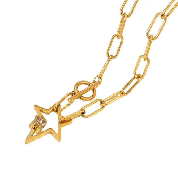 On Tour Star Necklace