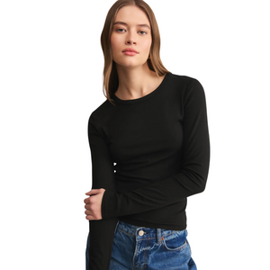 Second Skin Crewneck Long Sleeve Top