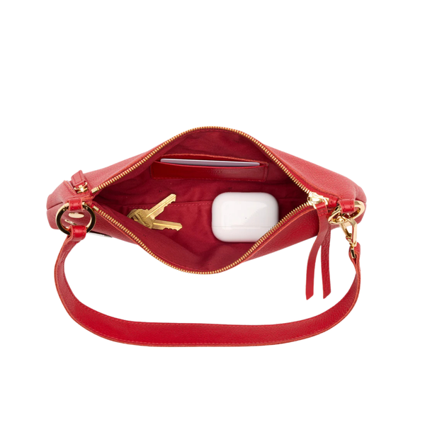 Kyle Chili Red Leather