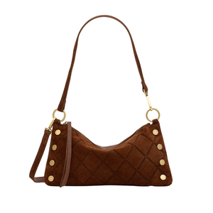 Kyle Chocolate Diamond Suede