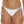 Color Code Tie Side Bikini Bottoms White