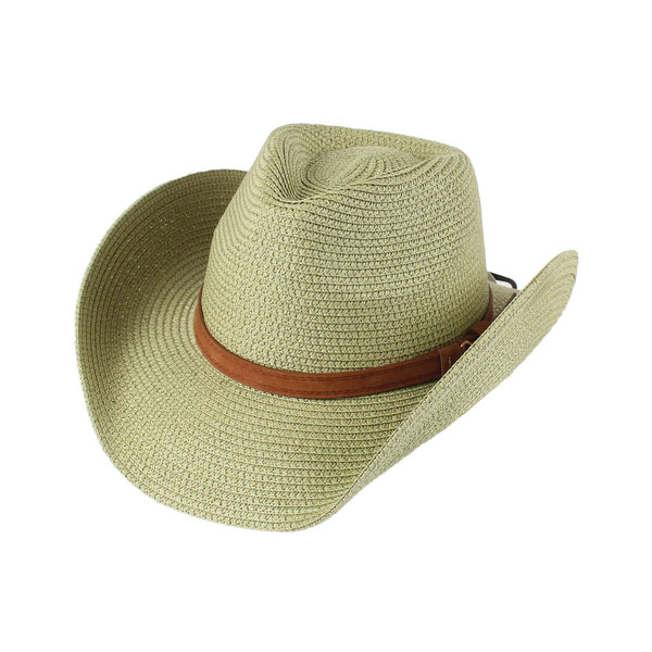 Leatherette Band Cowboy Hat