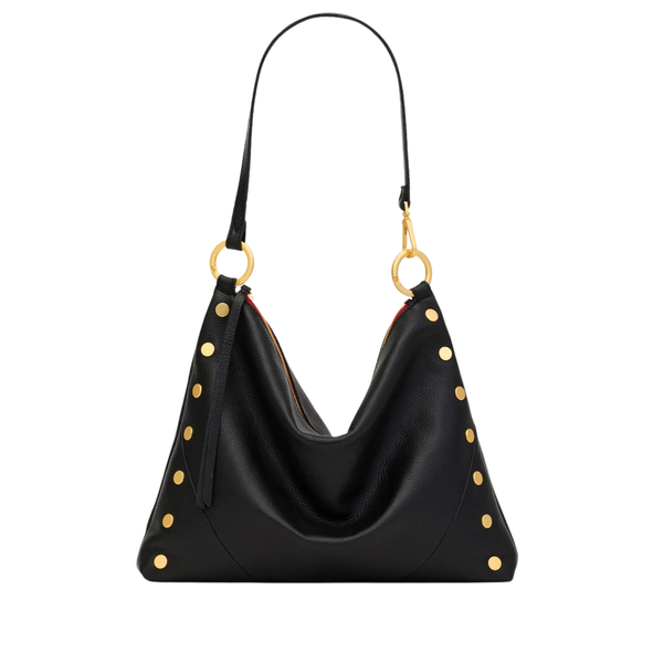 Kyle Large Black Gold Red Zip