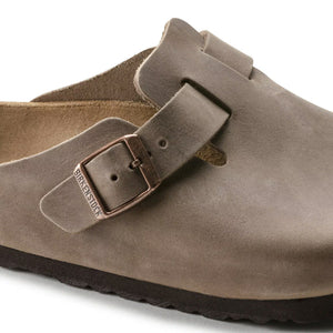 Women's Boston Tobacco Oiled Leather