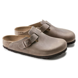 Women's Boston Tobacco Oiled Leather