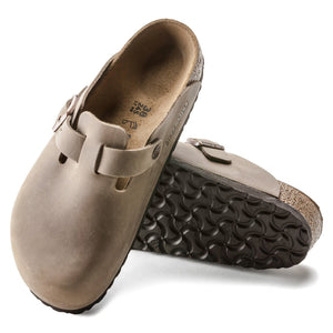 Women's Boston Tobacco Oiled Leather