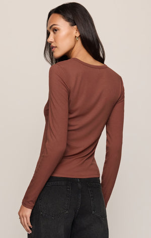 Second Skin Crewneck Long Sleeve Top
