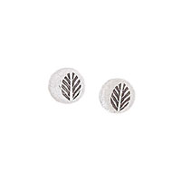 Small Leaf Stud Earrings