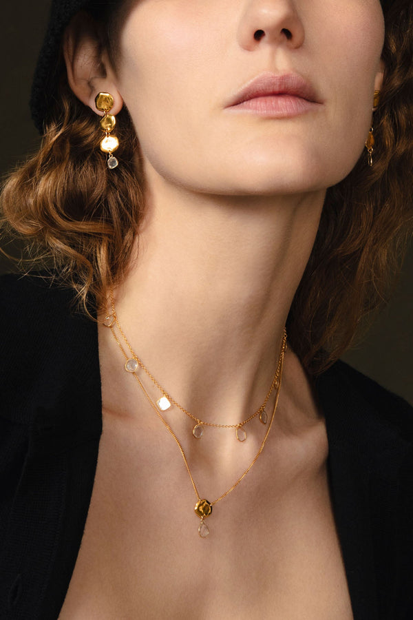 Mirage Coin Necklace Gold