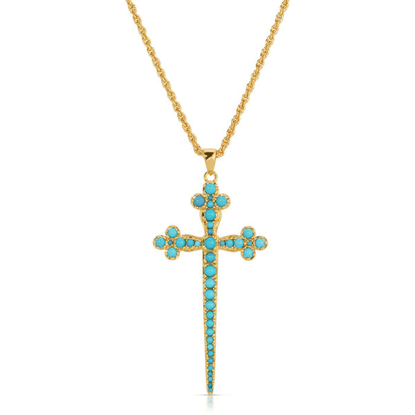 Athena Cross Necklace