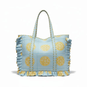 Jane Tote-Lemon Blue