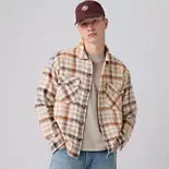Levi's Boxy Western Flannel Long-Sleeve Shirt
