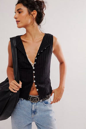 Tilly Vest Black
