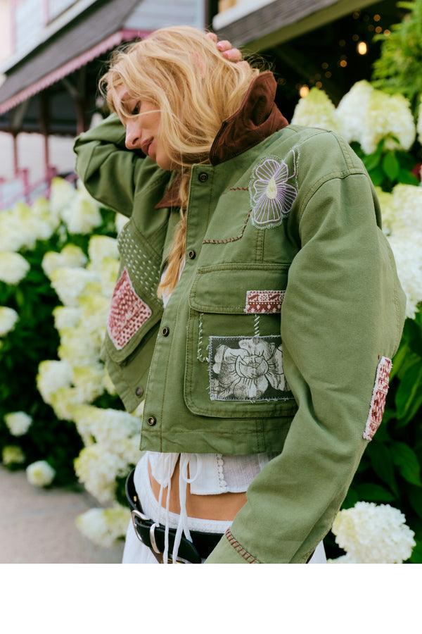 Martha Workwear Appliques Jacket