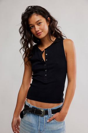 Jamie Henley Tank Pitch Black