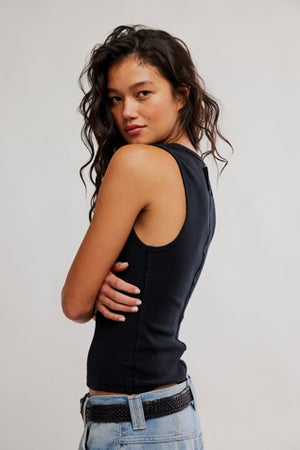 Jamie Henley Tank Pitch Black