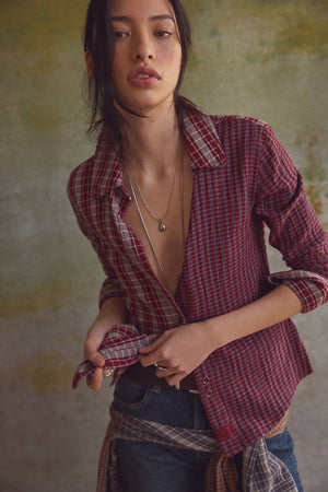 BENNY SLIM YD PLAID