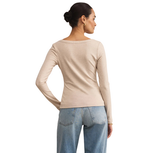 Second Skin Scoop Neck Top