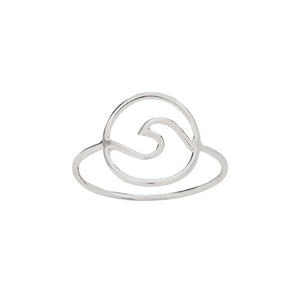 Thin Wave In Circle Ring