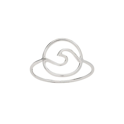 Thin Wave In Circle Ring