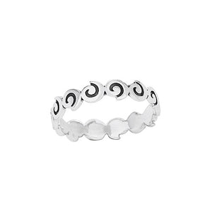 Small Spiral Around Ring