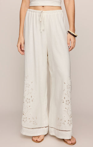 Sid Embroidered Woven Pant