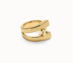 Smooth rectangular ring (GOLD)