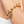 Beaded bracelet with a padlock charm (GOLD)