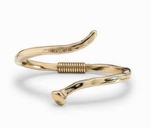 Organic‑style bangle bracelet (GOLD)