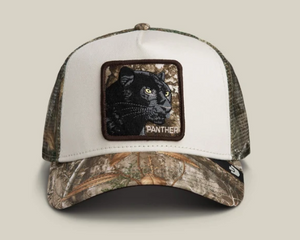 Camouflage Panther Trucker Hat