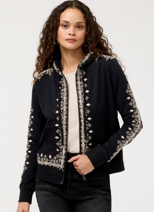 Modern Zip up Sweatshirt - Tamira