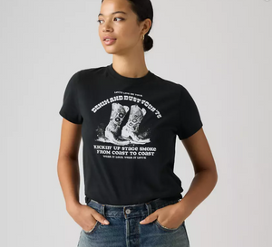 GR Favorite Tee Denim and Dust Boots