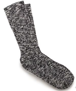 Cotton Slub Men's Black Gray