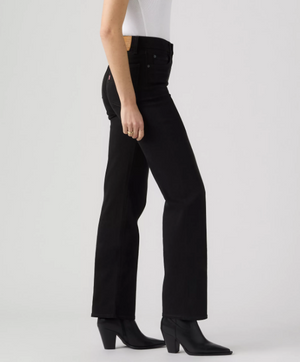 723 High Rise Straight Worn Midnight