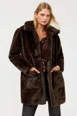 Teddy Faux Fur Coat