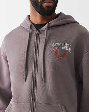 Groovy Buddha Zip Hoodie