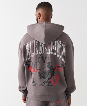 Groovy Buddha Zip Hoodie