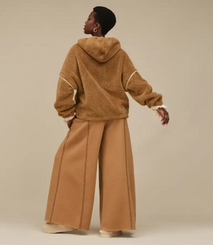 Women's Mariella UGGfluff Zip Hoodie  CHESTNUT