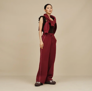 Women's Classic Straight-Leg Pant  Coffee Berry