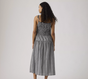 Monaco Cotton Sundress Springtime Dobby