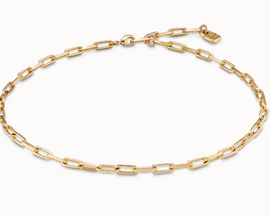 Short link chain charm necklace (GOLD)