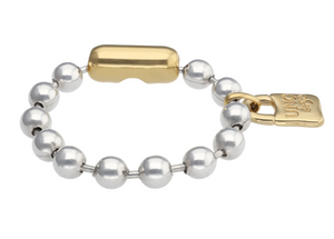 Beaded bracelet with padlock (MIXED)