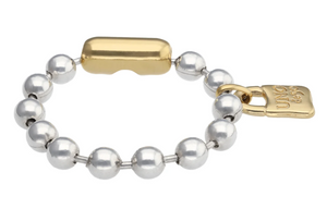 Beaded bracelet with padlock (MIXED)