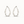 Large hoop earrings (SILVER)