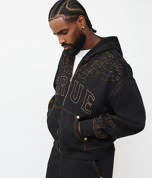 Rodeo Big T Boxy Zip Hoodie