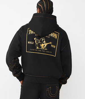 Rodeo Big T Boxy Zip Hoodie