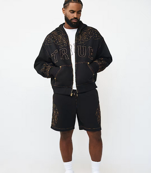 Rodeo Big T Boxy Zip Hoodie